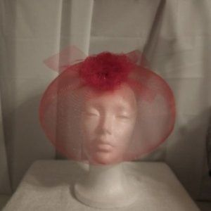 SUMMER CLEARANCE --   RED TOPPER OR WEDDINGS, CHURCH & SPECIAL OCCASIONS